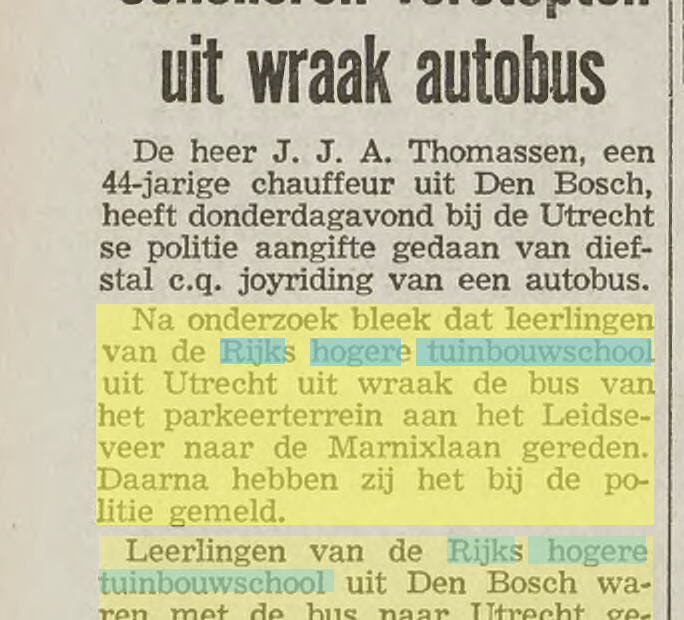 1965 - Utrechts Nieuwsblad